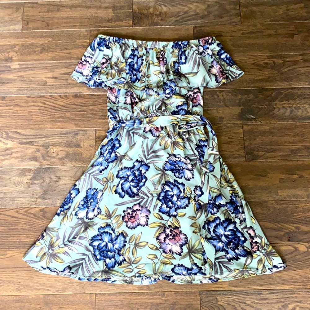 Off the shoulder dress